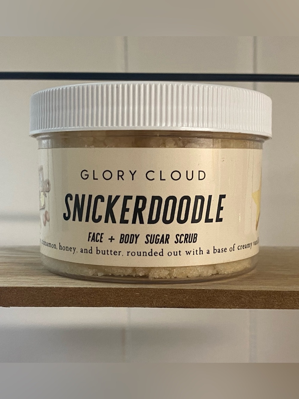 NEW Glory Cloud Snickerdoodle Face + Body Sugar Scrub *Bundle for $5*